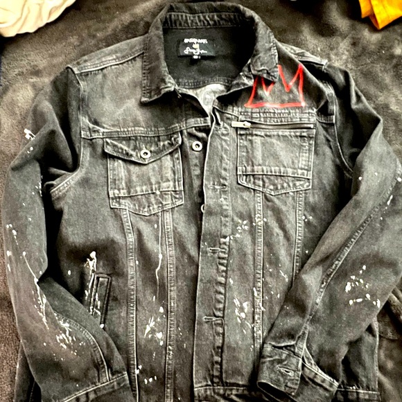 Sean Jean Basquiat Denim Jacket 